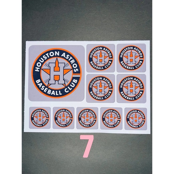 ASTROS BASEBALL HIGH QUALITY STICKERS SET BUNDLE - Picture 7 of 11